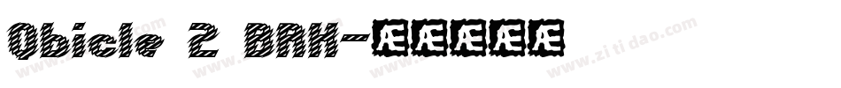 Qbicle 2 BRK字体转换